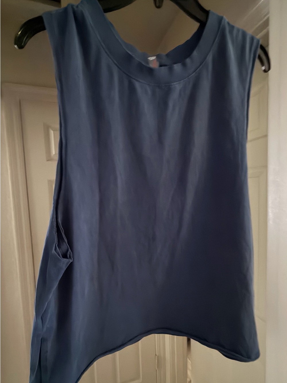 Free People movement Sleeveless Blue Women's Shell Top